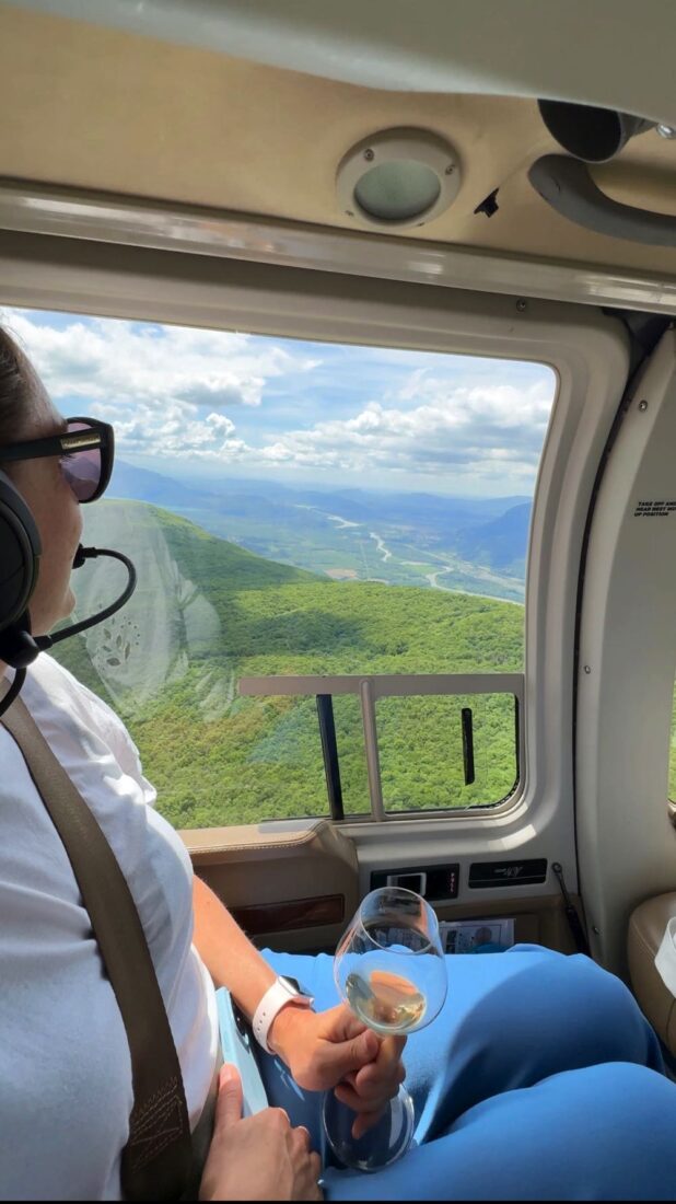 helicopter ride france