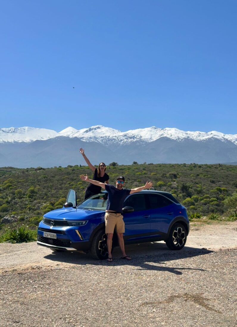 road trip around crete