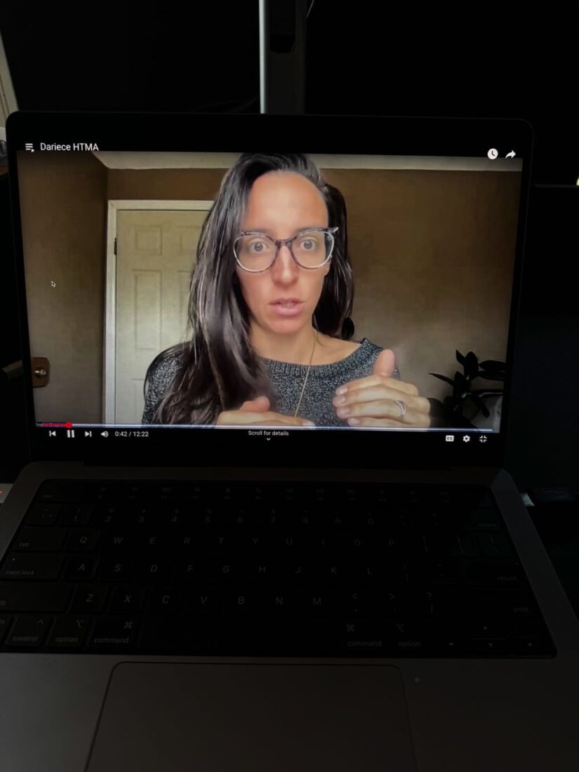 she talks health coach